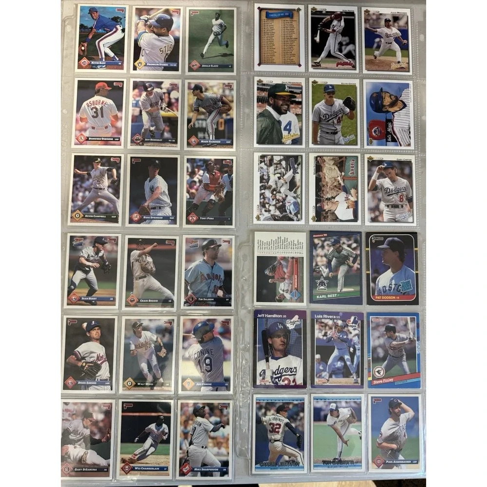 Baseball Cards Lot of 143 - 90's, Upper Deck, DonRuss,Classic Best, Score, Topps